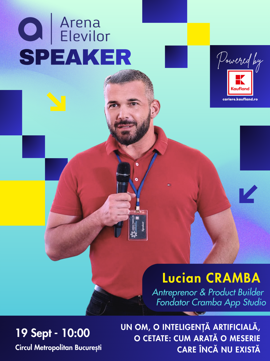 Lucian Cramba Arena elevilor
