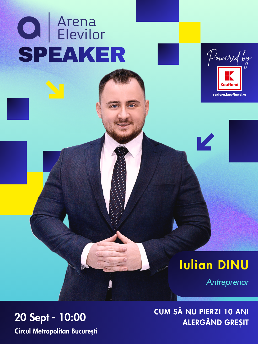 Iulian Dinu Arena elevilor
