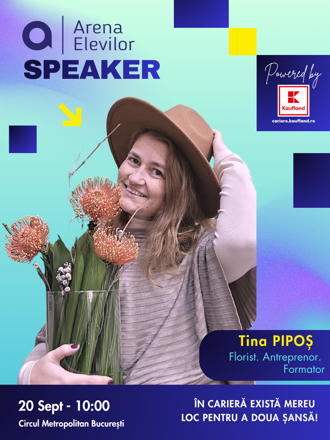 Tina Pipos Arena elevilor
