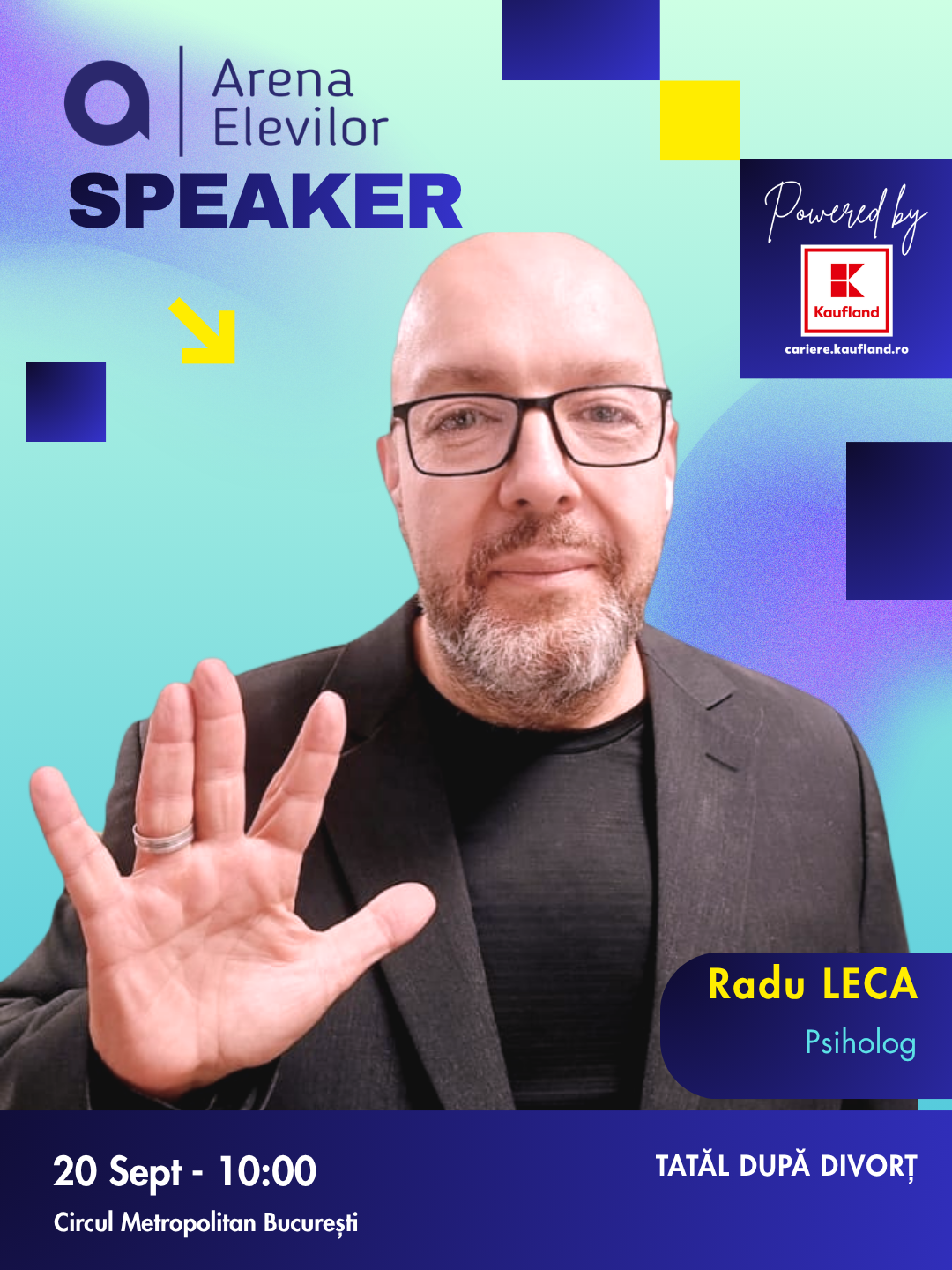 Radu Leca arena elevilor