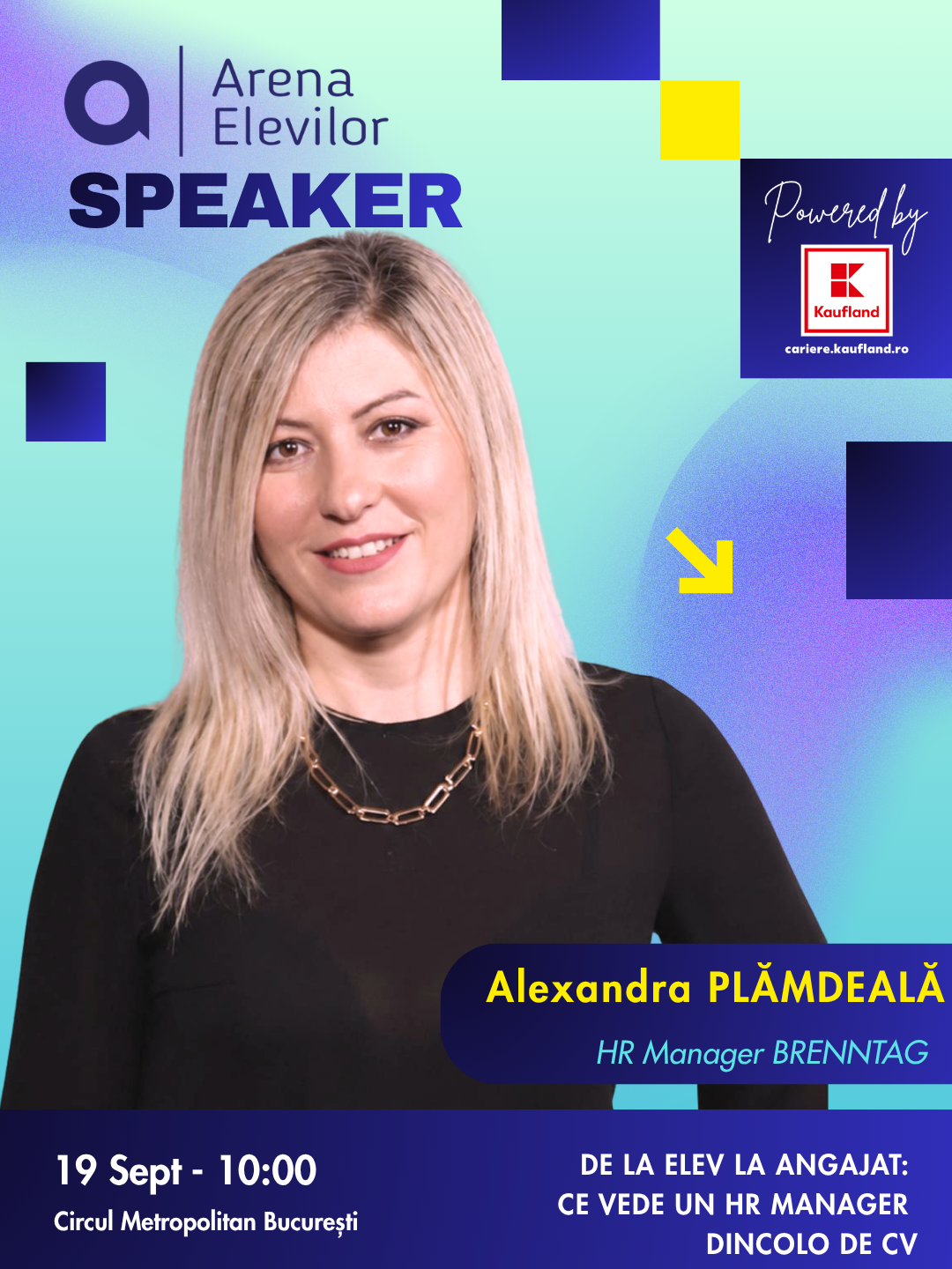 Alexandra Plamadeala arena elevilor