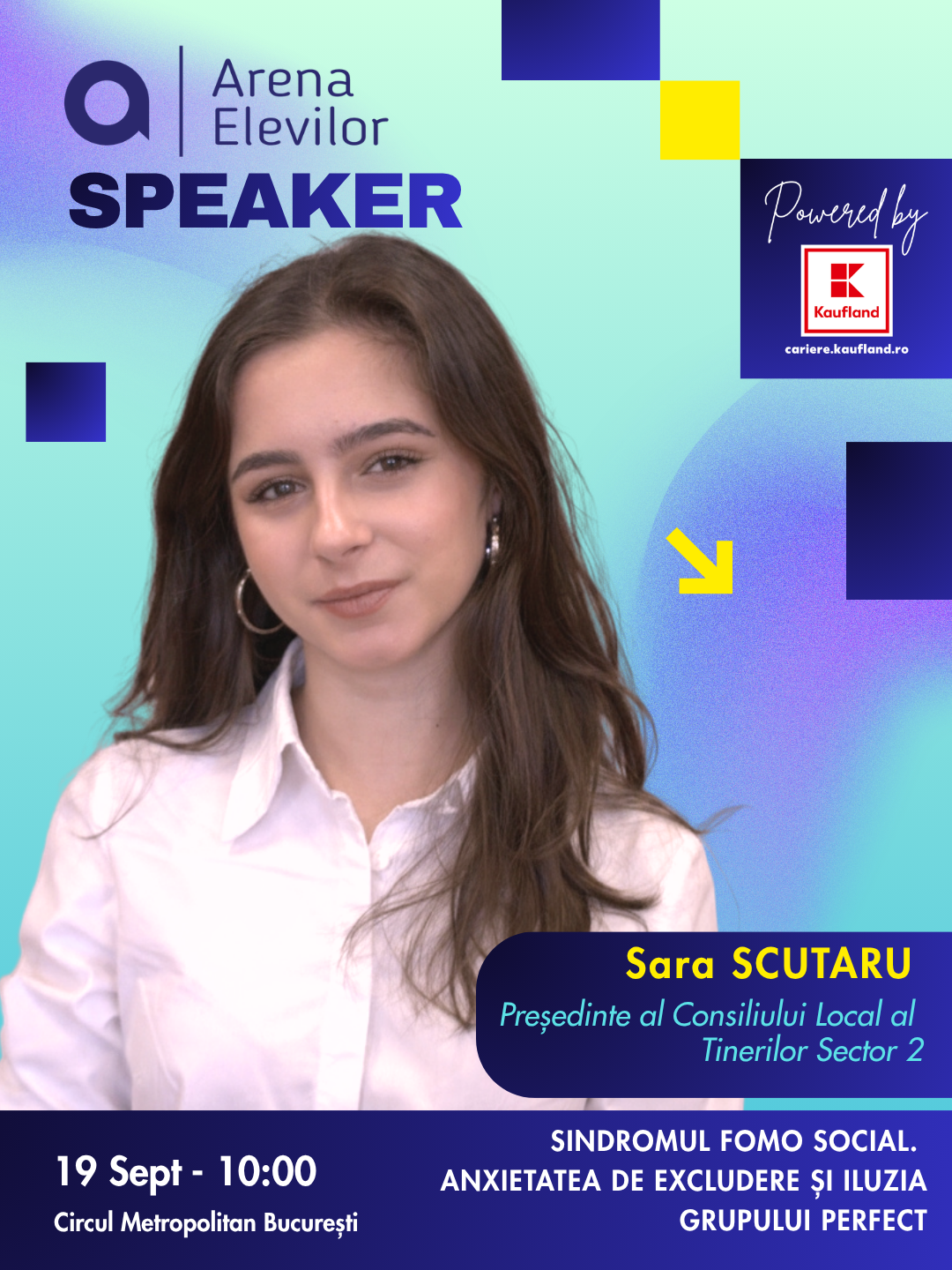 Sara Scutaru Arena elevilor