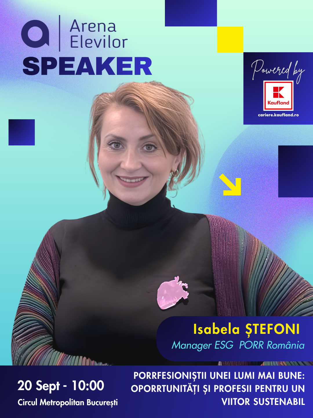 Isabela Stefoni Arena elevilor