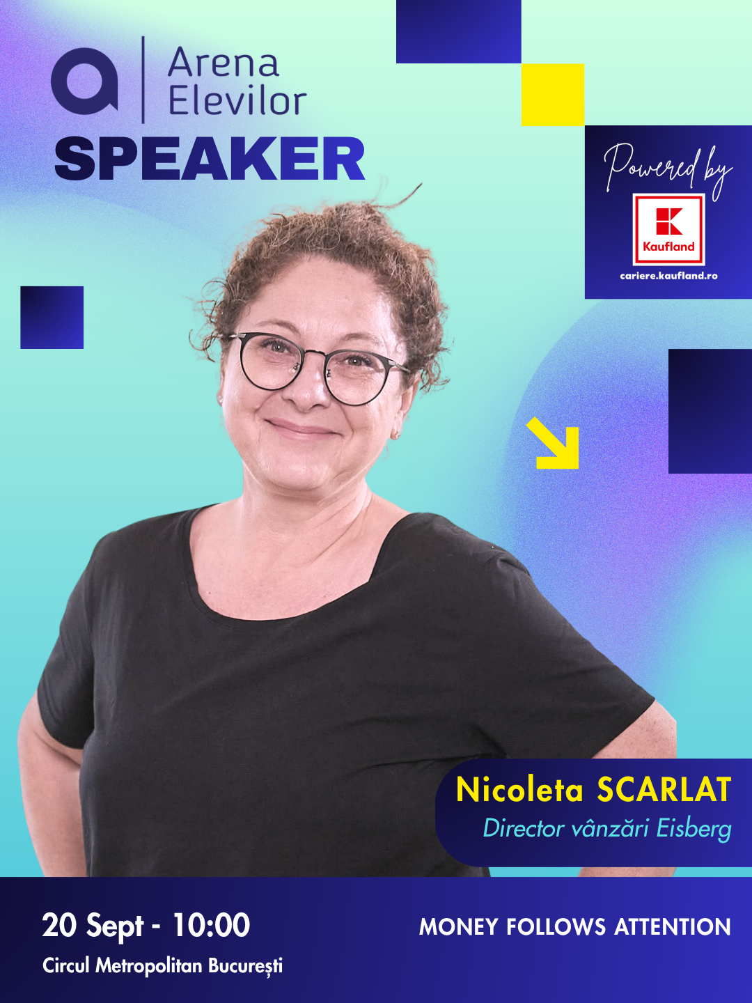 Nicoleta Scarlat Arena elevilor